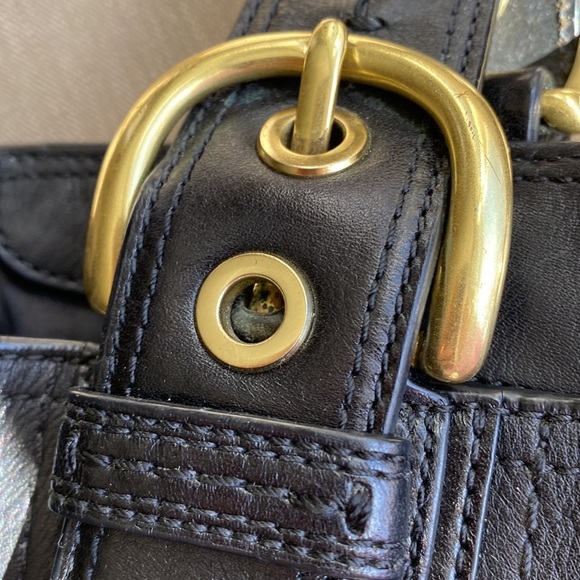 Coach Soho Black Leather Bag F0820-F11844 - Picture 12 of 13